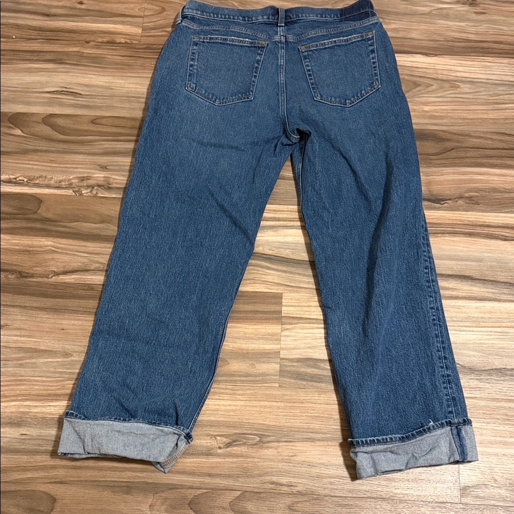 Abercrombie & Fitch Dark Blue the baggy low rise jeans - Picture 9 of 10